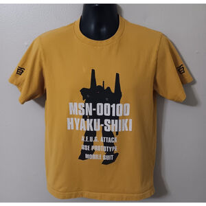UT Uniqlo x Mobile Suit Gundam Hyaku-Shiki Adult Small T-shirt Anime Tee